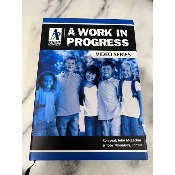 A Work in Progress Autism Video Series DVD Set Leaf McEachin Mountjoy ABA - Picture 1 of 11